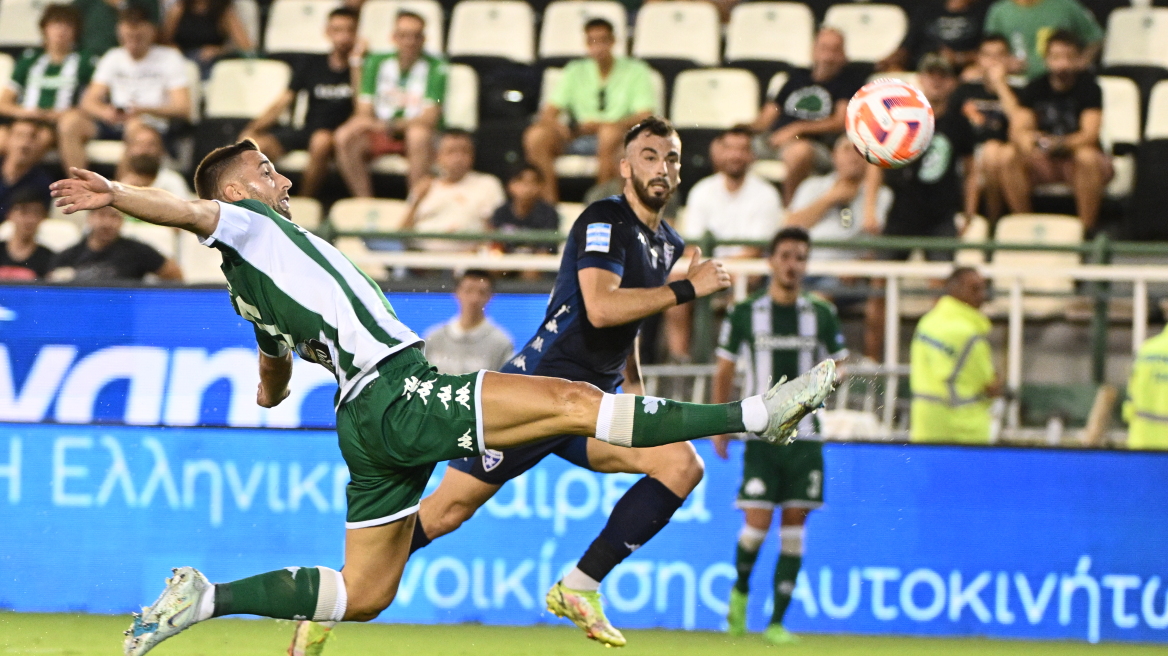 Live Super League 1, Παναθηναϊκός - Ιωνικός 1-0: Τρίποντο από την άσπρη βούλα 