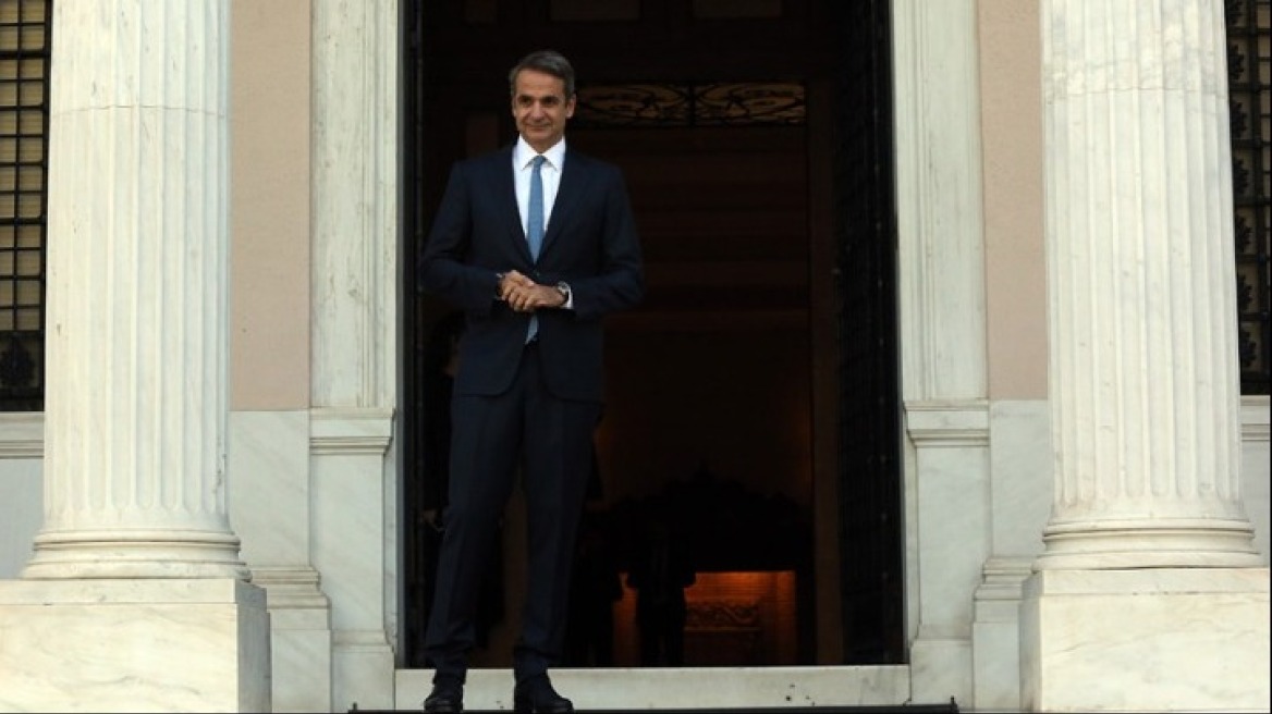 Συναντήσεις του Μητσοτάκη με Τζον Σαρμπάνης και Αλεξάντερ Τσέφεριν