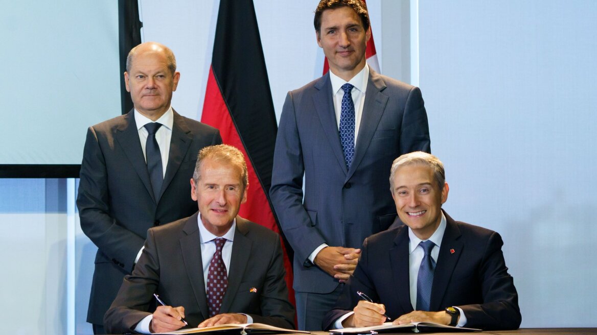 «Ιστορική» συμφωνία Καναδά και Γερμανίας για ανανεώσιμο υδρογόνο