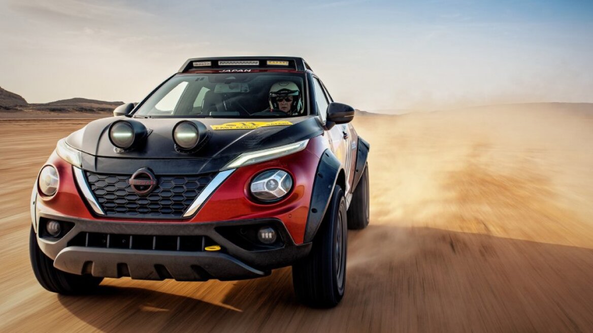 Το Nissan Juke Hybrid βγάζει δόντια...