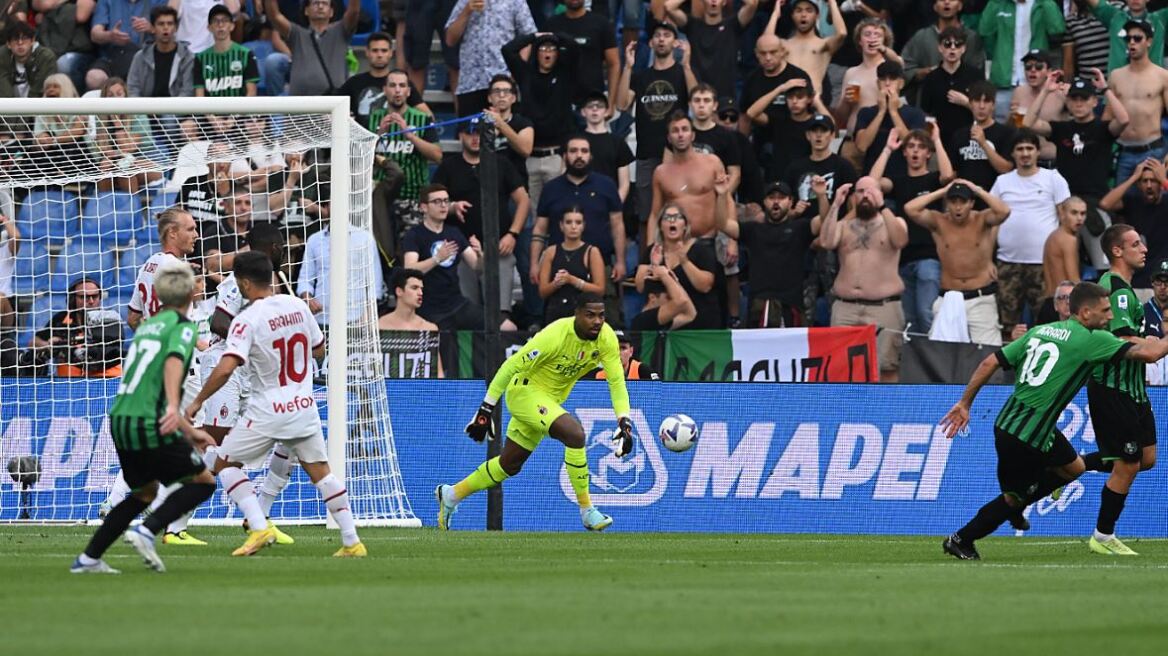 Serie A, Σασουόλο - Μίλαν 0-0: Νέα γκέλα για την πρωταθλήτρια 