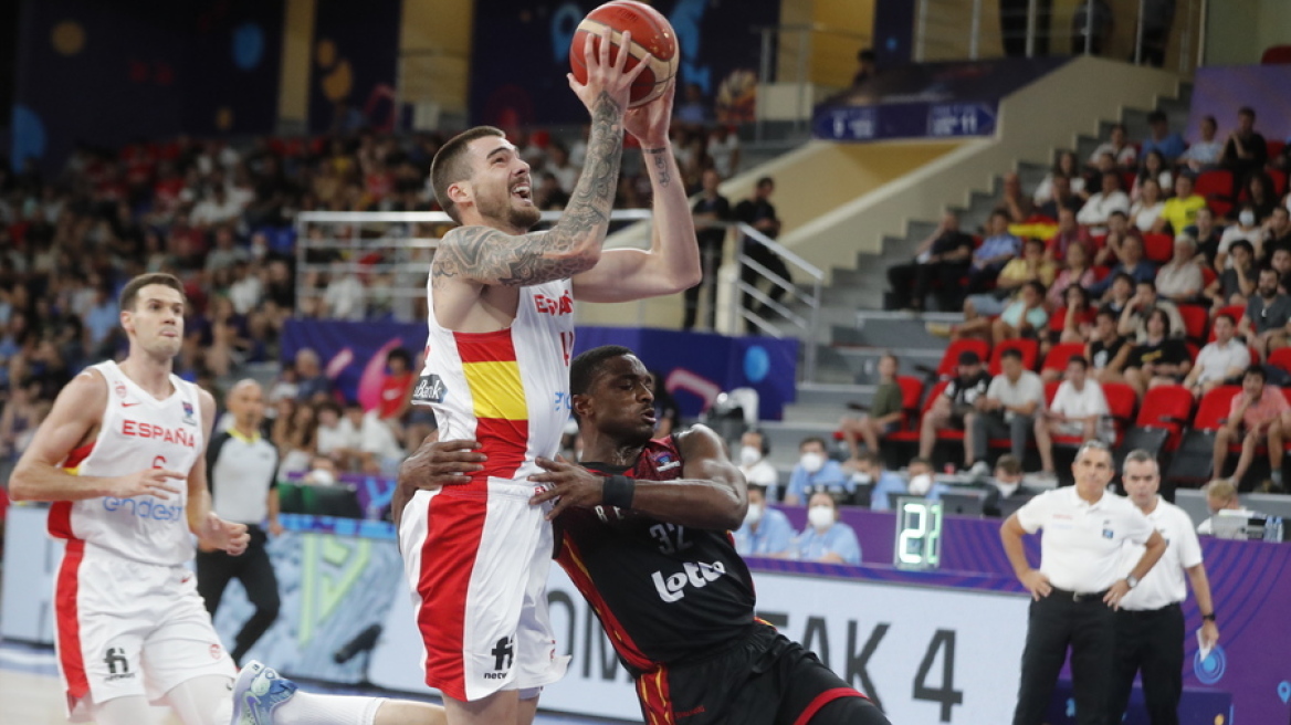 EuroBasket 2022, Ισπανία - Βέλγιο 73-83: Κάζο για τους Ίβηρες 