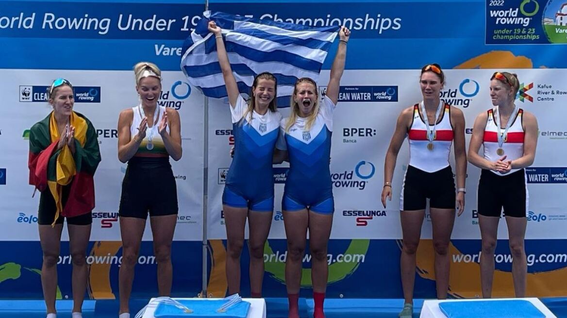 Τρία χρυσά και ένα ασημένιο μετάλλιο για την Ελλάδα στο Ευρωπαϊκό κωπηλασίας