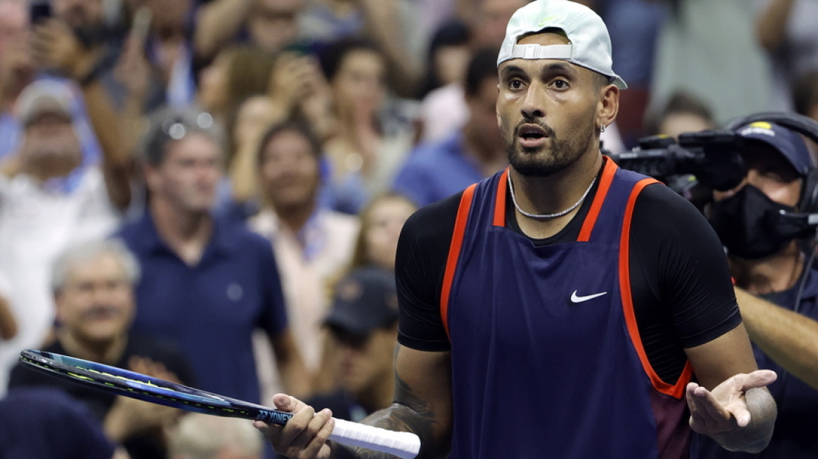 Νικ Κύργιος: Θα πληρώσει 32.500 δολάρια πρόστιμο στο US Open 