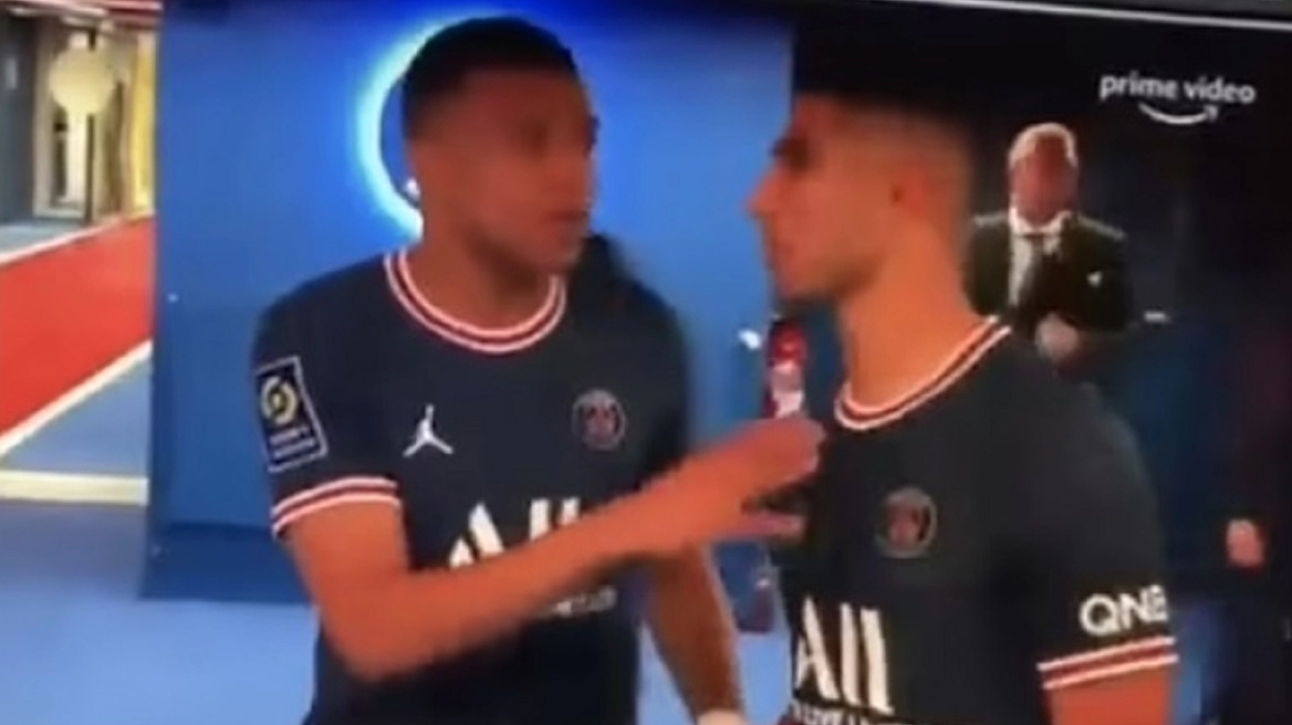 Μπαπέ σε Χακίμι: «Δεν αρκεί μια συγγνώμη, κάνε καλύτερη πάσα» - Δείτε βίντεο