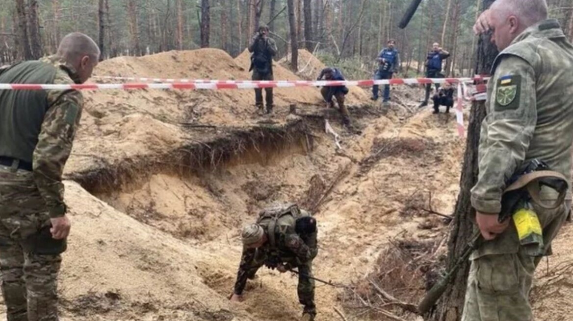 Ουκρανία - ΟΗΕ: «Σοκαριστικές» οι αναφορές για τον ομαδικό τάφο στο Ιζιούμ 