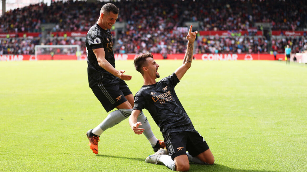 Premier League, Μπρέντφορντ - Άρσεναλ 0-3: Υπόθεση ενός ημιχρόνου