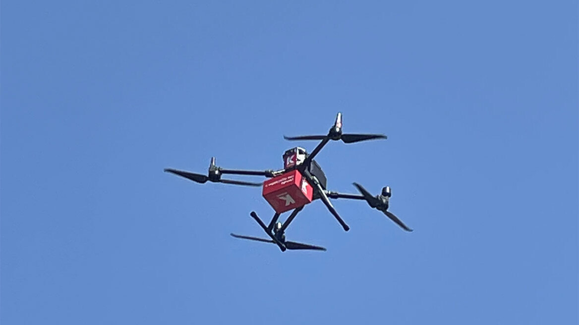 Η Κωτσόβολος έκανε την πρώτη της παράδοση με drone στην Ελλάδα
