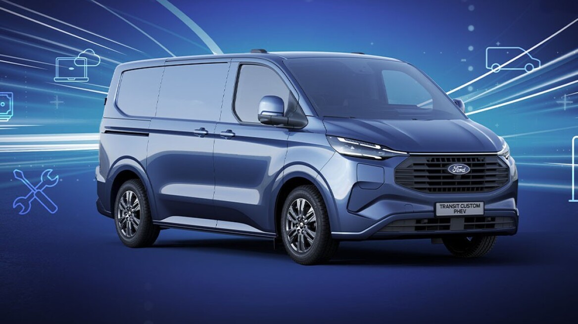 Νέο ηλεκτρικό Ford E-Transit Custom