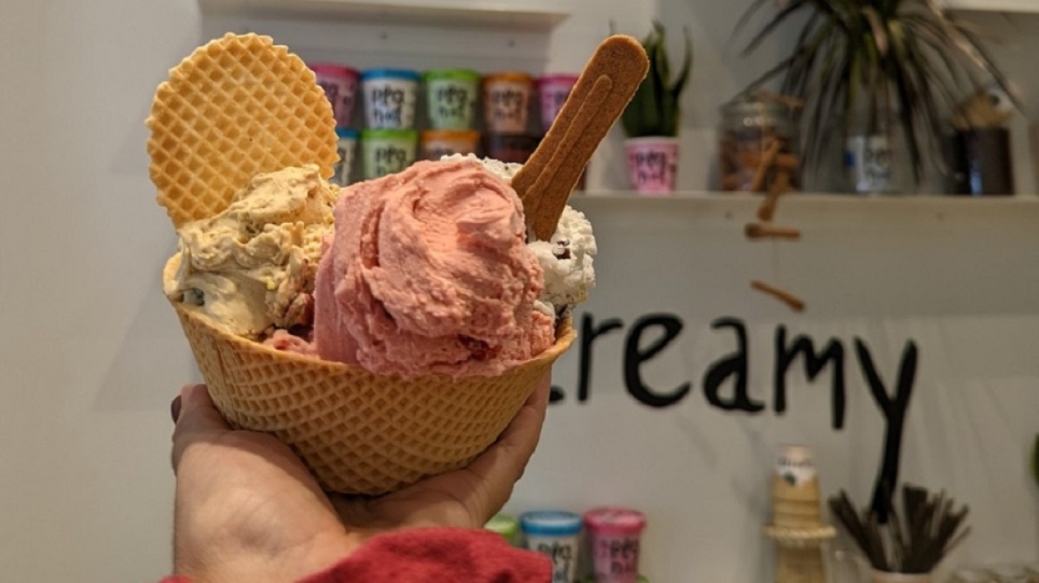 Plan(e)t: το zero waste παγωτό που σερβίρεται σε μπισκοτένιο κυπελάκι