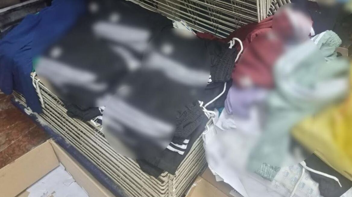 Αχαΐα: Βρήκαν και δεύτερο εργαστήριο με ρούχα «μαϊμού»!