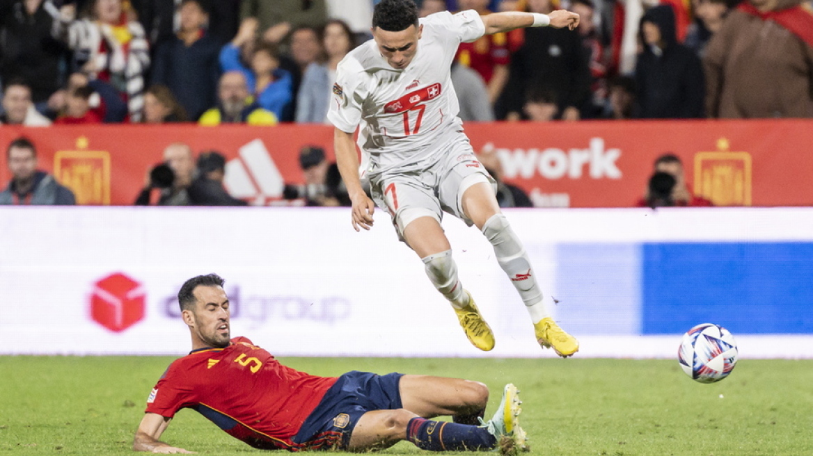 Nations League: Ήττα (2-1) της Ισπανίας από την Ελβετία, τεσσάρα της Πορτογαλίας στην Τσεχία - Δείτε τα γκολ 