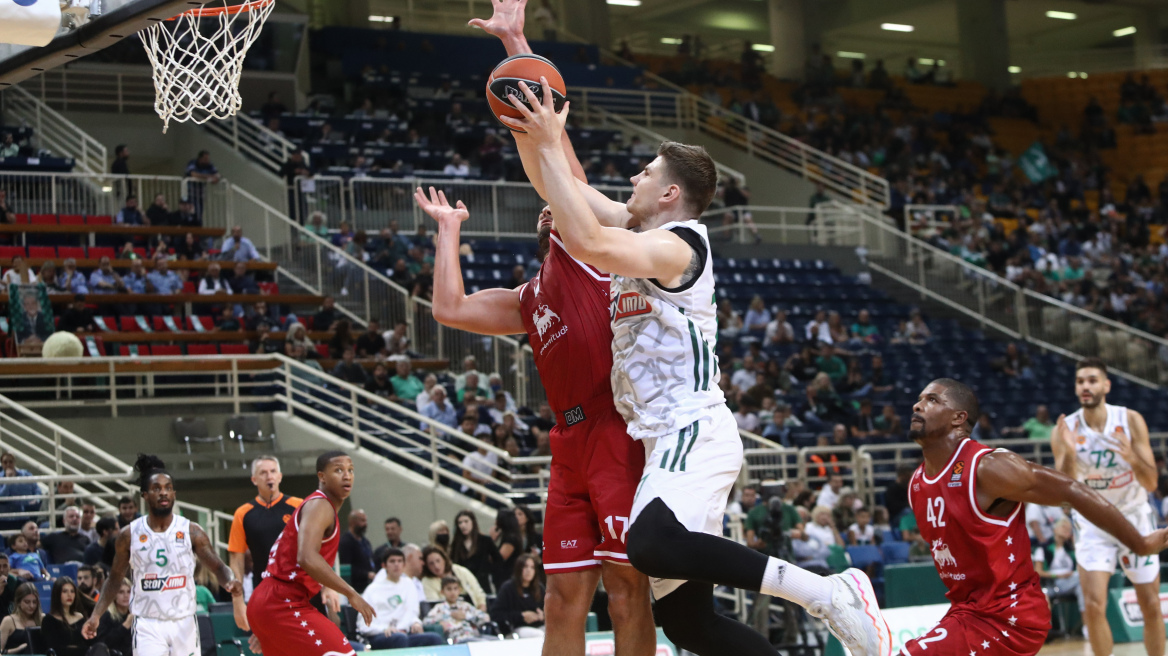 Παναθηναϊκός - Αρμάνι Μιλάνο 64-77: Τον «προσγείωσε» στο ΟΑΚΑ 