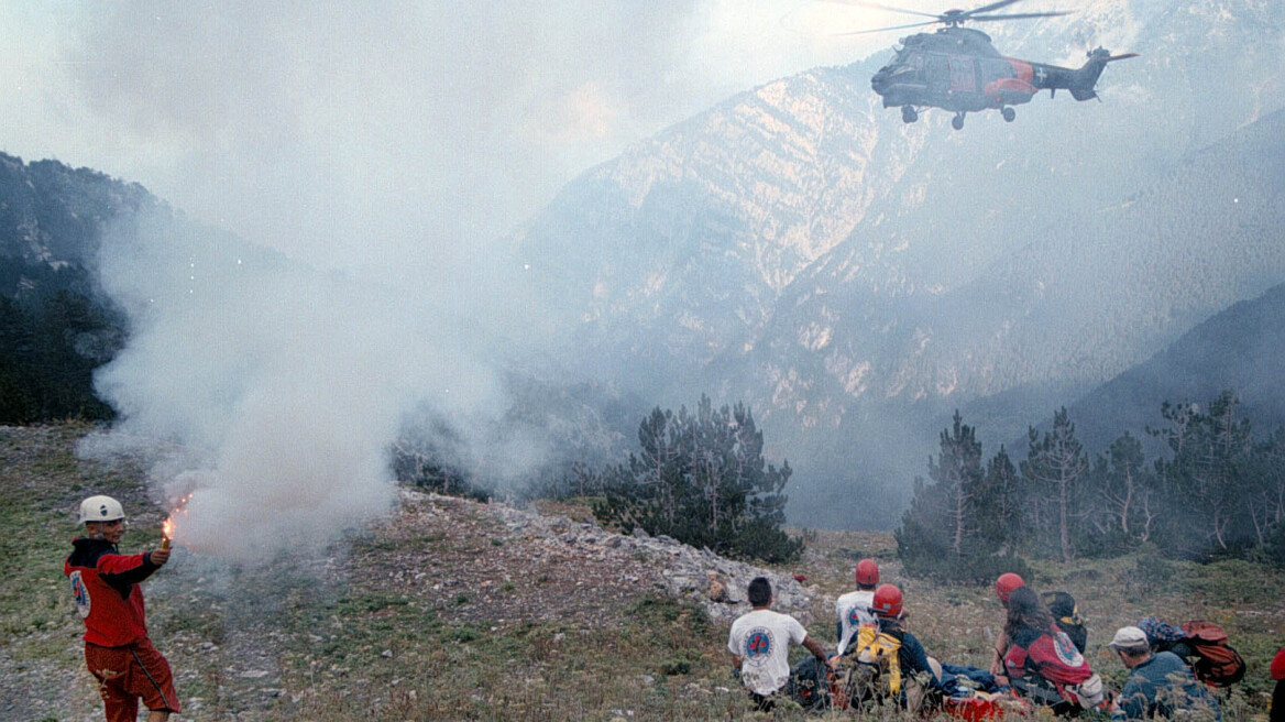 Όλυμπος: Διπλή επιχείρηση διάσωσης για τραυματίες