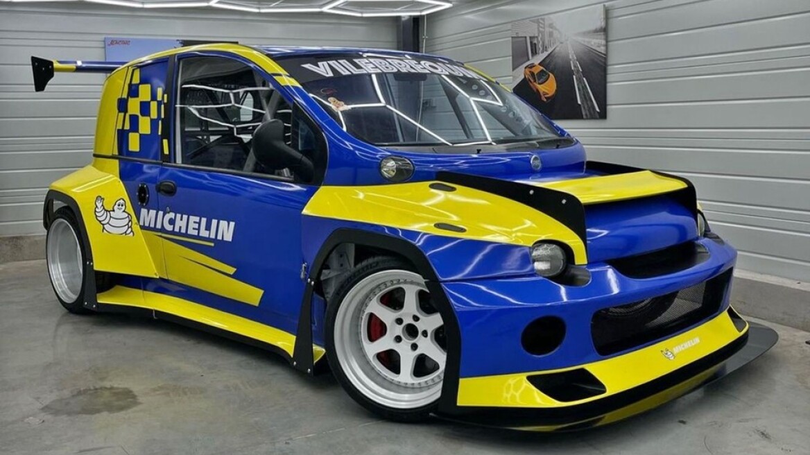 Απίστευτο Fiat Multipla με V8 κινητήρα 1014 ίππων