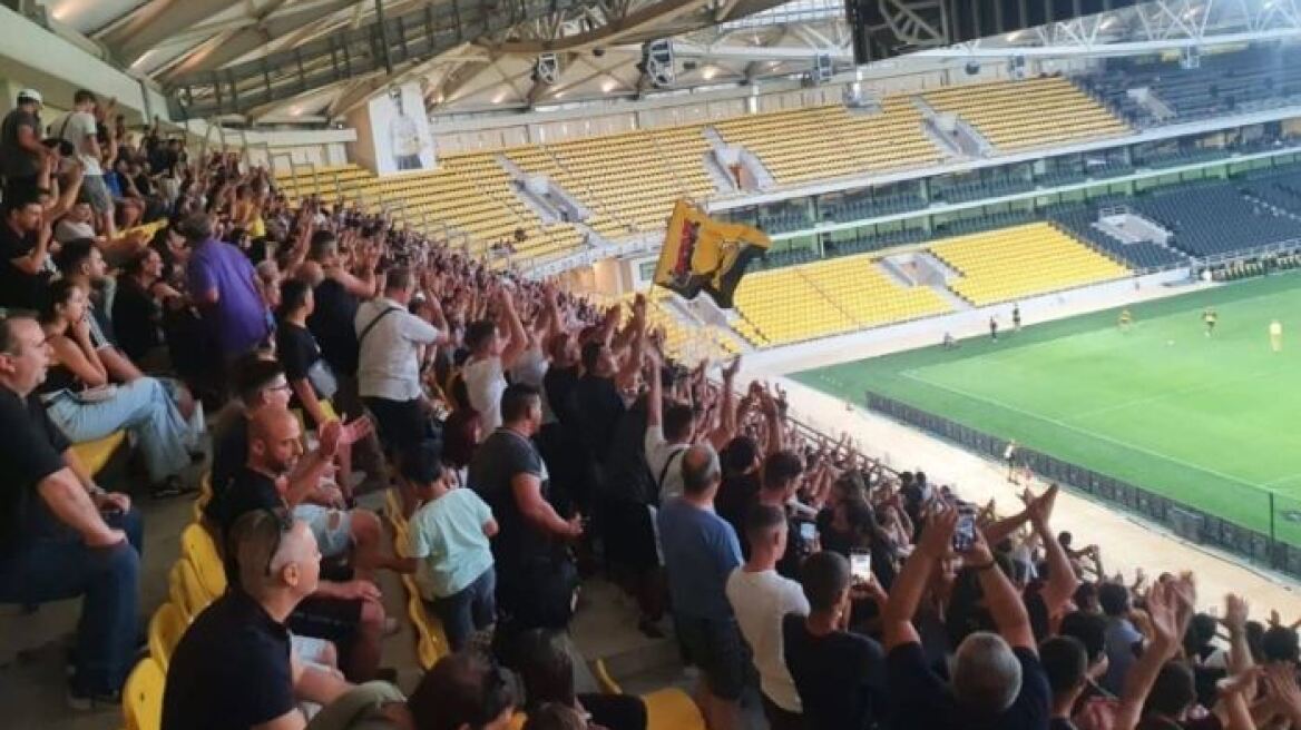 ΑΕΚ: Πάνω από 5.000 οπαδοί στην OPAP Arena για την προπόνηση - Δείτε βίντεο