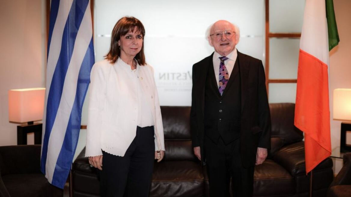 Σακελλαροπούλου: Ο αναθεωρητισμός και η προκλητική ρητορική θέτουν σε κίνδυνο την ειρήνη