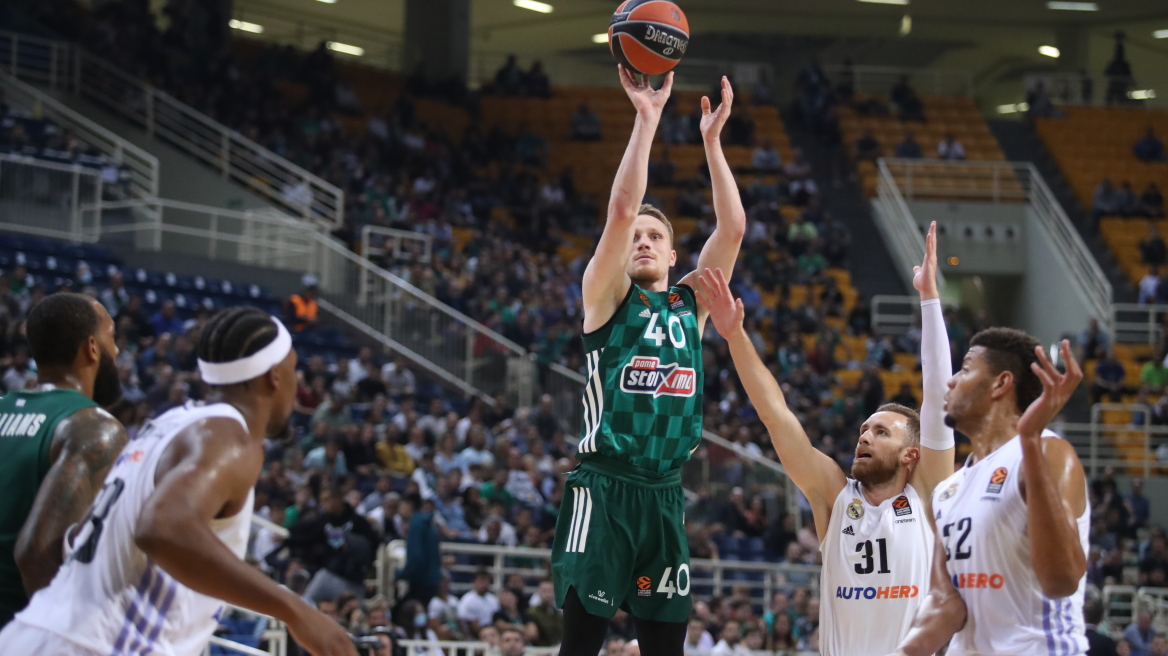Euroleague, Παναθηναϊκός-Ρεάλ Μαδρίτης 68-71: Ήταν πολύ σκληρός μέχρι να πεθάνει