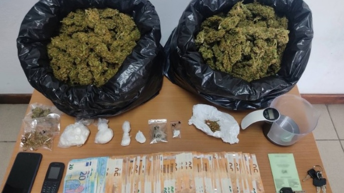 Μεσσηνία: Παράνομος μετανάστης βρέθηκε με τέσσερα κιλά κάνναβης και κοκαΐνη