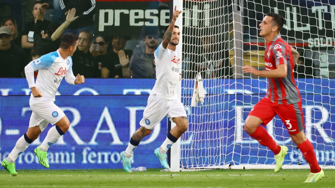 Serie A, Κρεμονέζε - Νάπολι 1-4: Διπλό και κορυφή 