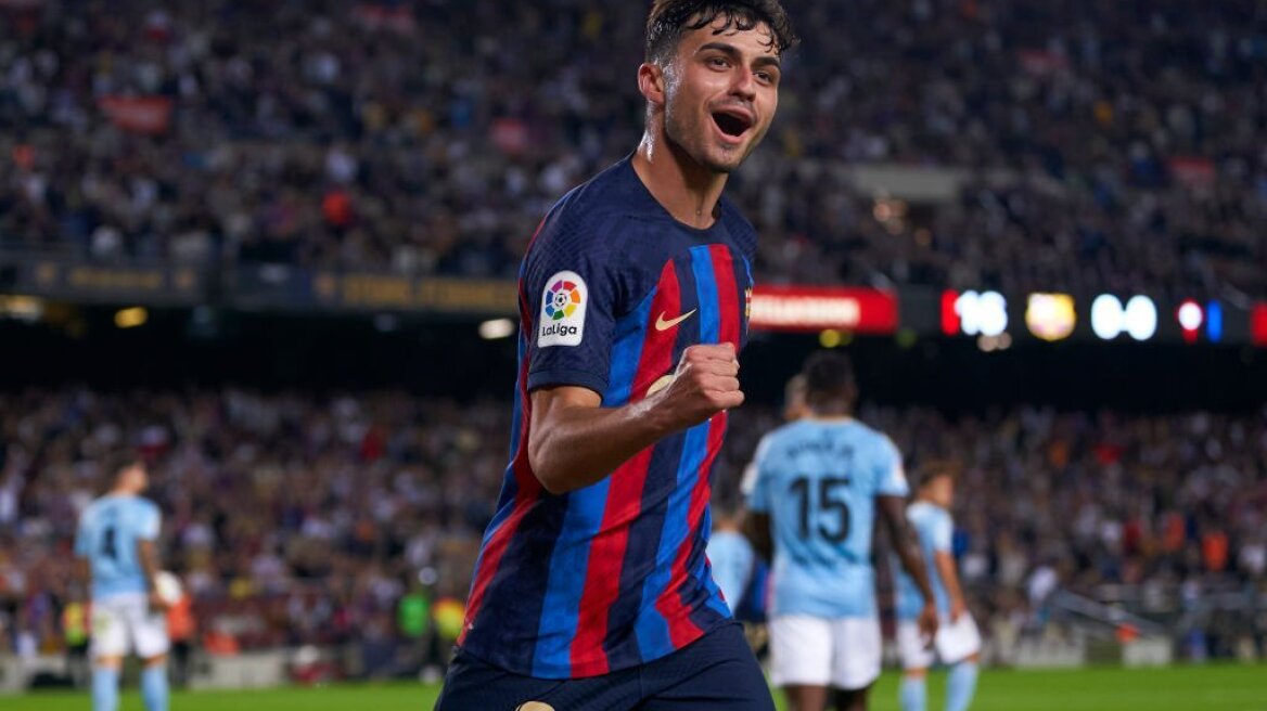La Liga: Με γκολ του Πέδρι η Μπαρτσελόνα νίκησε 1-0 τη Θέλτα και πάει ως πρώτη στο clasico - Δείτε βίντεο