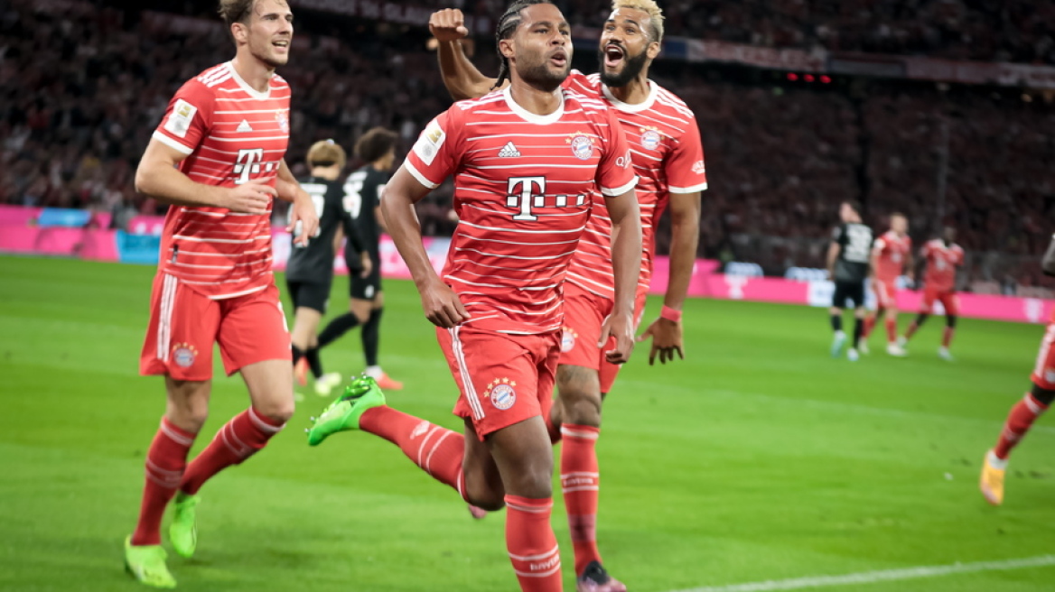 Bundesliga, Μπάγερν Μονάχου - Φράιμπουργκ 5-0:  Eπίδειξη δύναμης από τους πρωταθλητές - Δείτε τα γκολ 