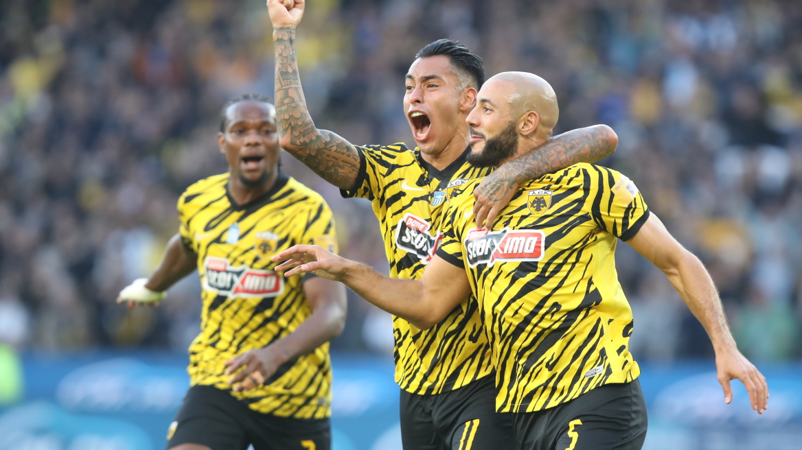 Super League 1, ΑΕΚ-Ατρόμητος 1-0: Λύτρωση στις καθυστερήσεις με Άμραμπατ 