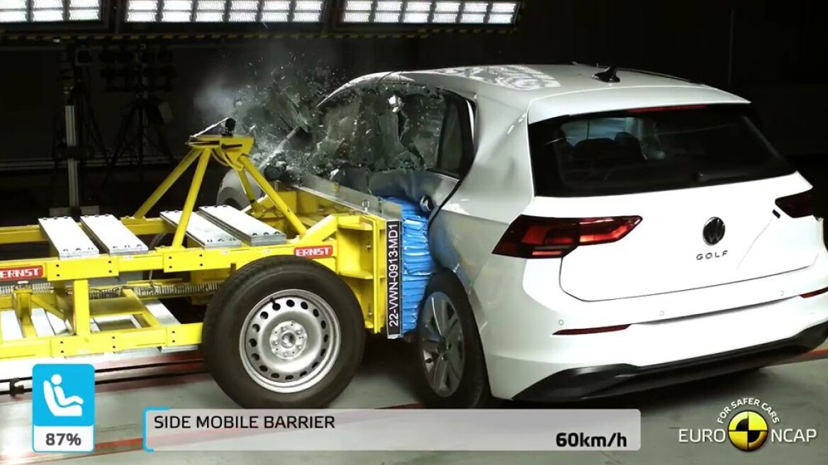 Euro NCAP: Πεντάστερο το VW Golf