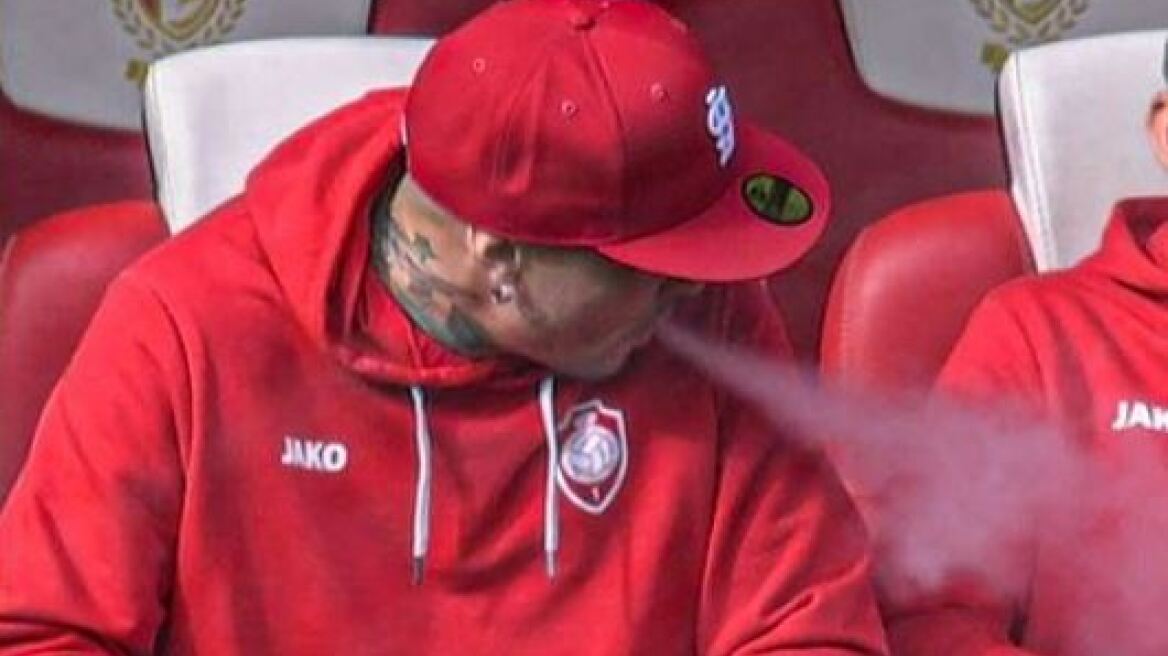 Ναϊνγκολάν: Eκτός Αντβέρπ επειδή κάπνιζε στον πάγκο