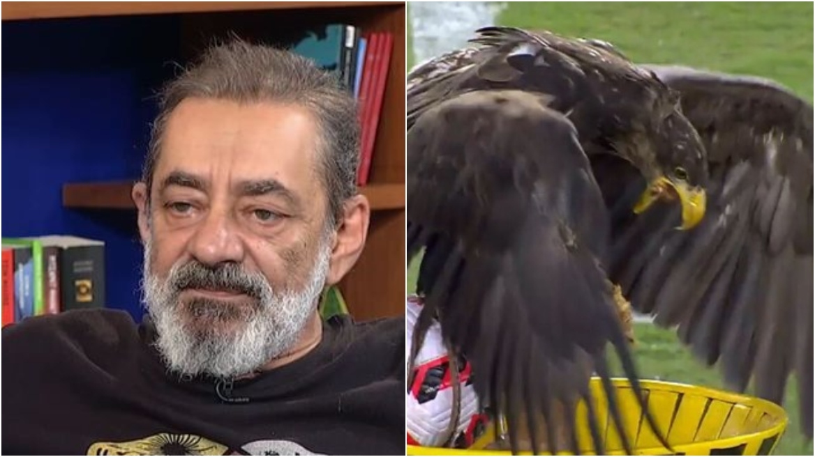 Αντώνης Καφετζόπουλος: Οργισμένη ανάρτηση για τον ζωντανό αετό στο γήπεδο της ΑΕΚ - «Γινόμαστε σούργελα»