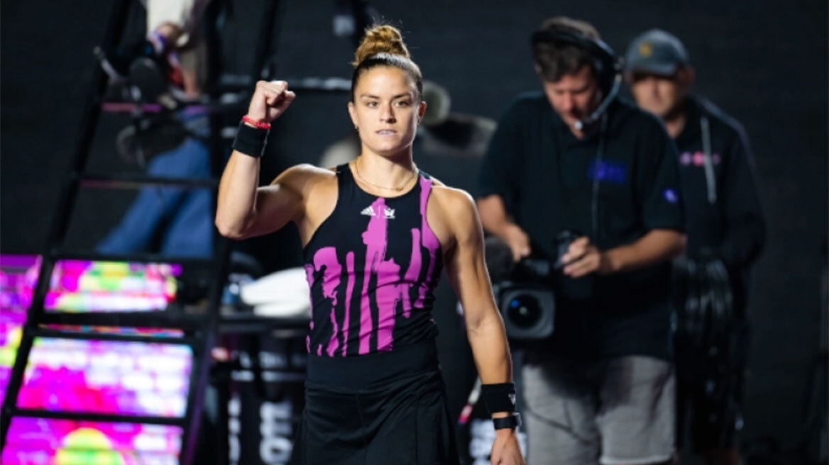 Σάκκαρη - Κόλινς 2-1: Ψυχάρα Μαρία πέρασε στις «8» και παίζει «τελικό» με Κουντερμέτοβα