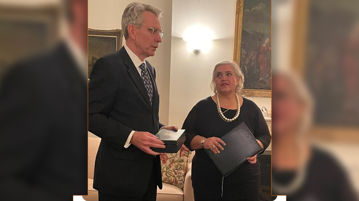 Η Ελλάδα τίμησε τον Τζέφρι Πάιατ