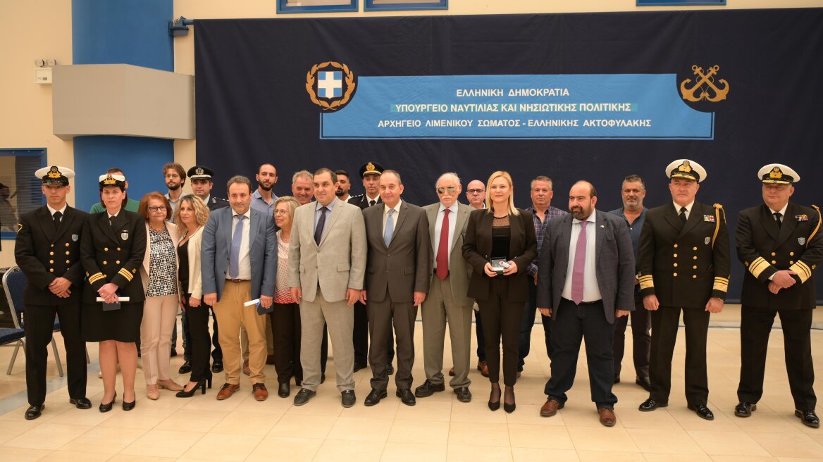 Βράβευση για τη διάσωση 80 ατόμων στο Διακόφτι Κυθήρων
