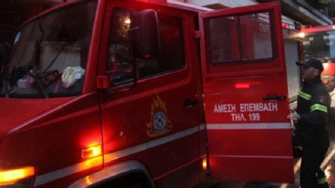 Πυρκαγιά σε διαμέρισμα στην Αχαρνών στα Κάτω Πατήσια
