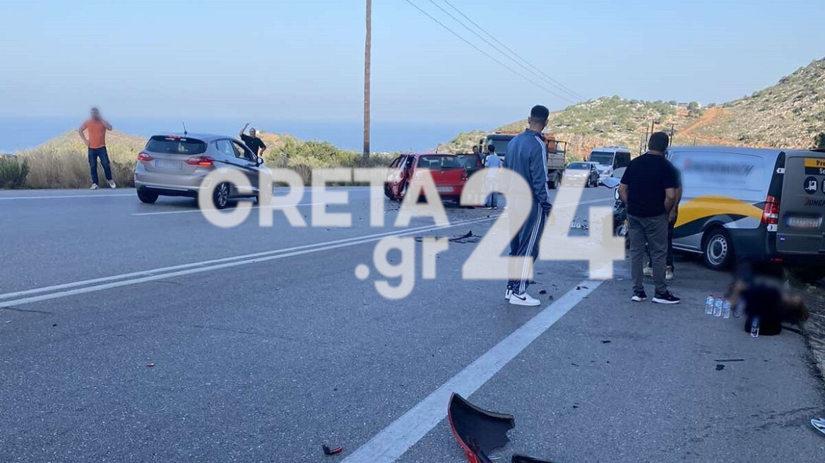 Κρήτη: Σοβαρό τροχαίο στο Μπαλί - Νεκρή μία γυναίκα, στο νοσοκομείο ένα μωρό