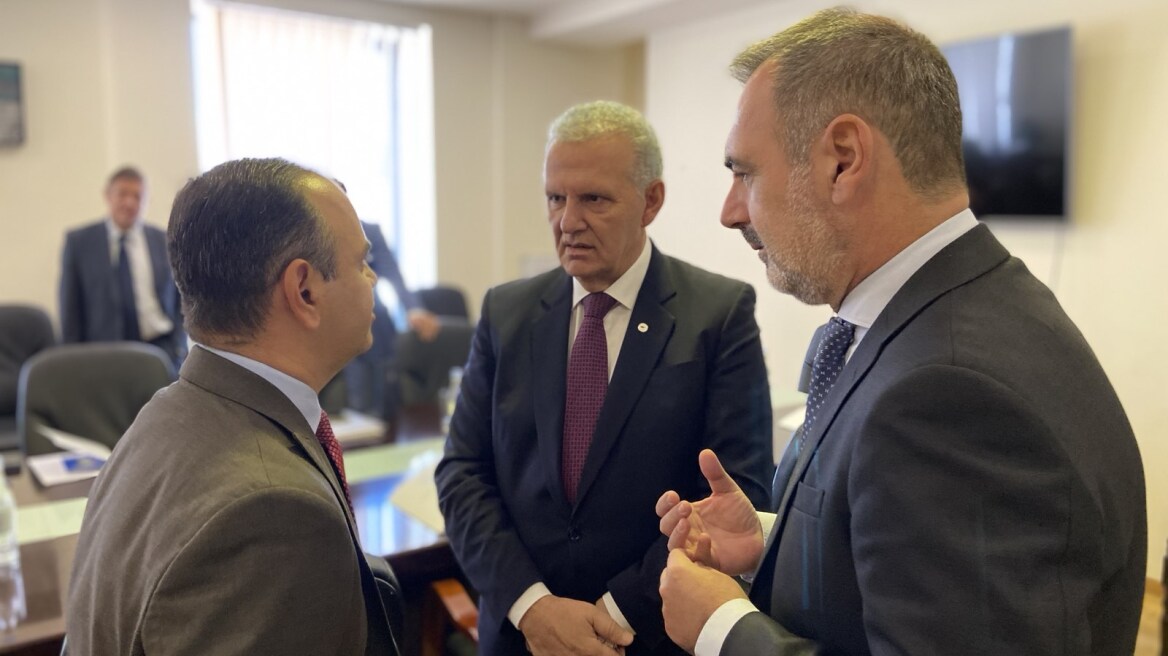 Κατσανιώτης: Μαζί με Κύπρο και Αρμενία εργαζόμαστε για την καταδίκη της τουρκικής κατοχής της Κύπρου