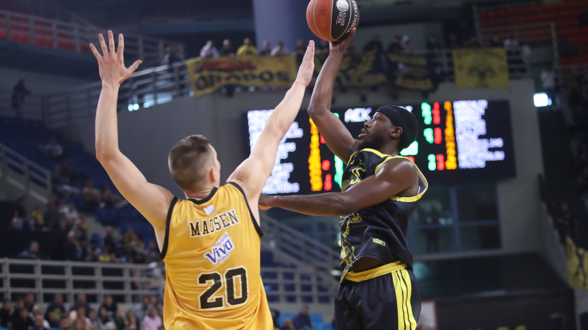 Basket League, ΑΕΚ - Άρης 63-76: «Αυτοκράτορας» Γκούντγουιν στα Άνω Λιόσια 