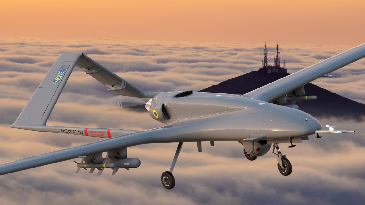 Υπερπτήση τουρκικού μη επανδρωμένου UAV πάνω από την Κανδελιούσσα