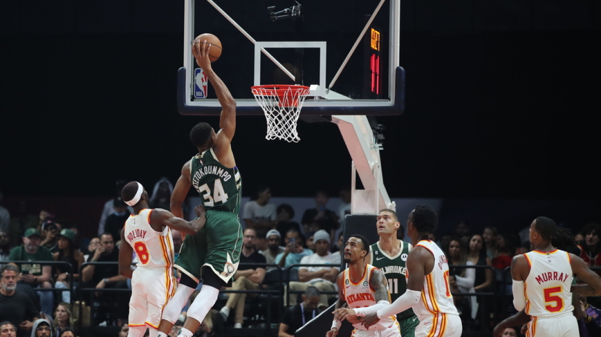 NBA: Παίκτης της εβδομάδας στην Ανατολή ο Γιάννης Αντετοκούνμπο