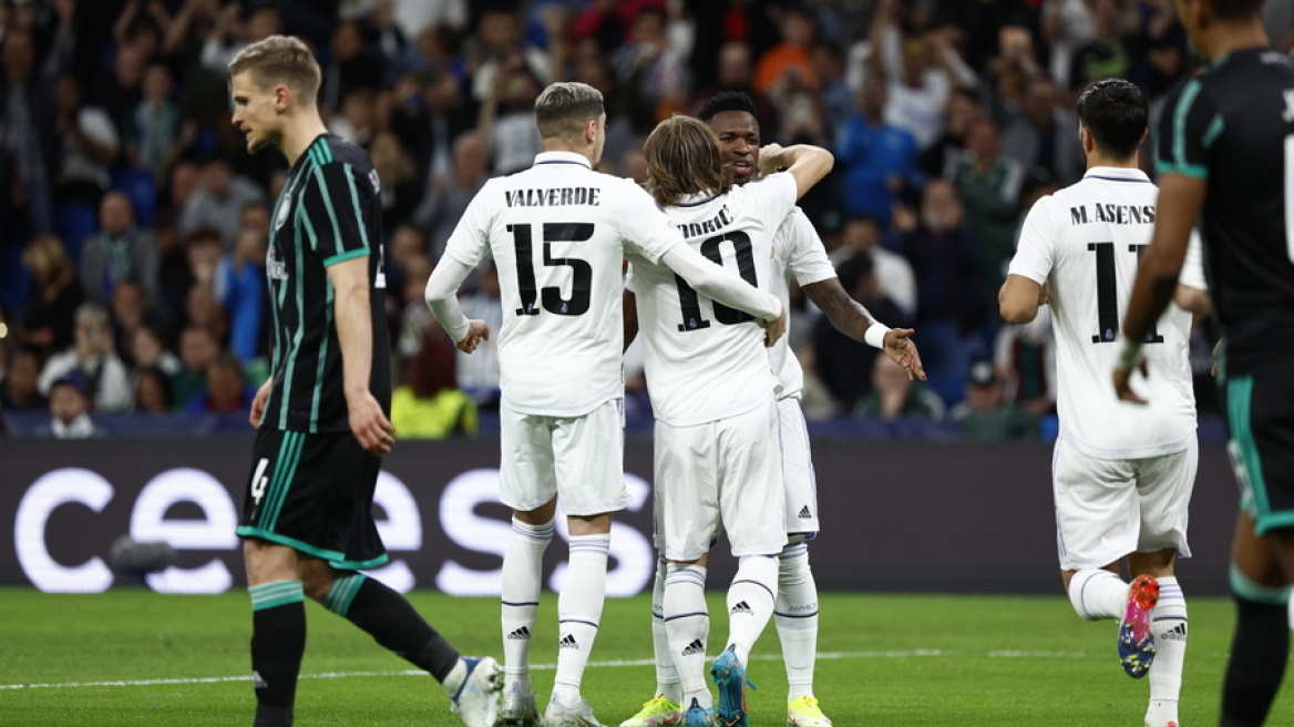 Champions League, Ρεάλ-Σέλτικ 5-1: Φινάλε με πεντάρα για την πρωταθλήτρια - Δείτε τα γκολ 