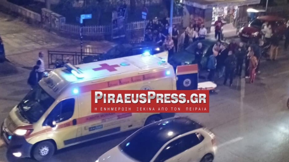 Τροχαίο με τραυματία και εγκατάλειψη στο κέντρο του Πειραιά