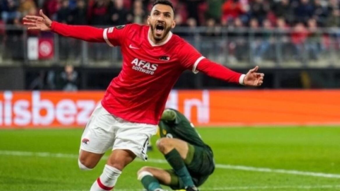  Conference League: «Σφράγισε» την πρωτιά η Άλκμααρ με σκόρερ τον Παυλίδη - Δείτε τα γκολ