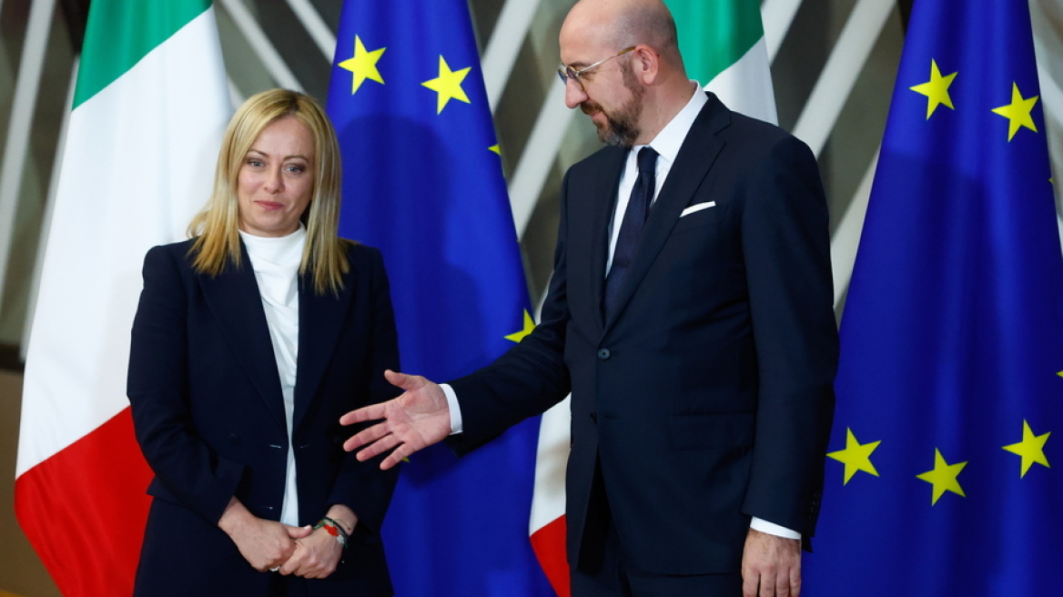 Συναντήσεις της Μελόνι με Φον ντερ Λάιεν, Μισέλ και Μετσόλα, αλλά χωρίς κοινές δηλώσεις