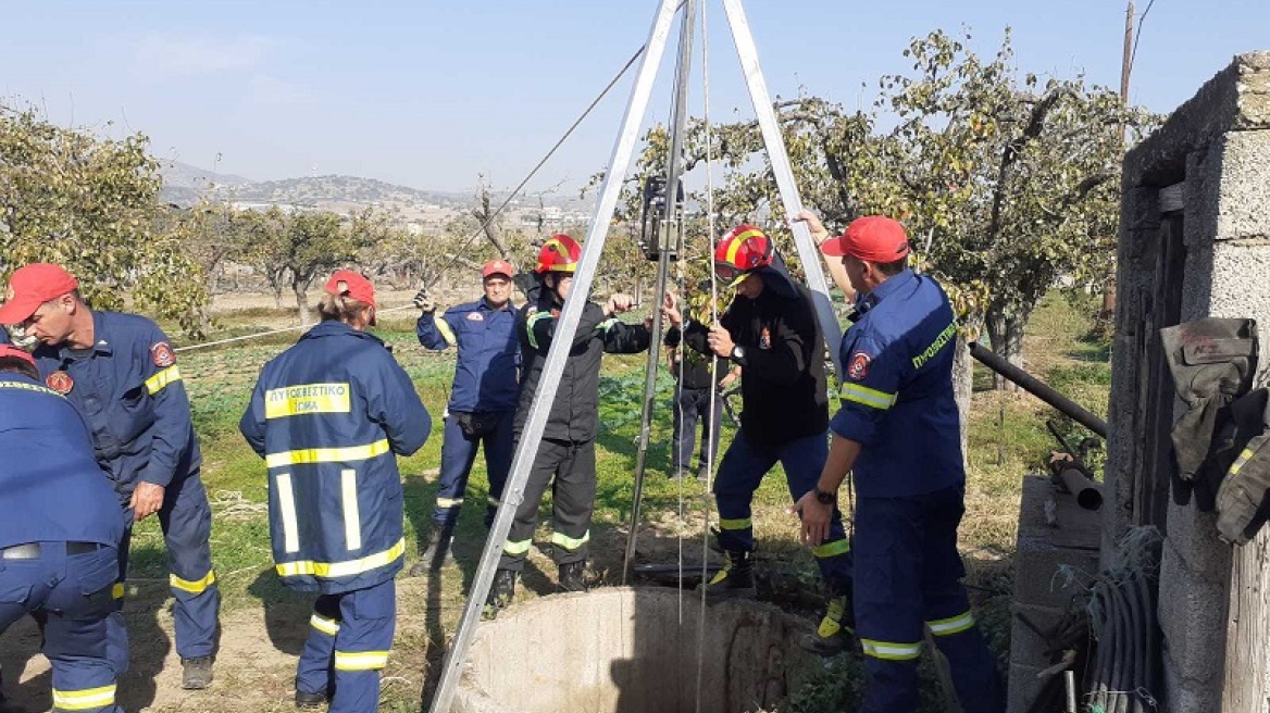 Βόλος: Ηλικιωμένος έπεσε σε πηγάδι βάθους 10 μέτρων