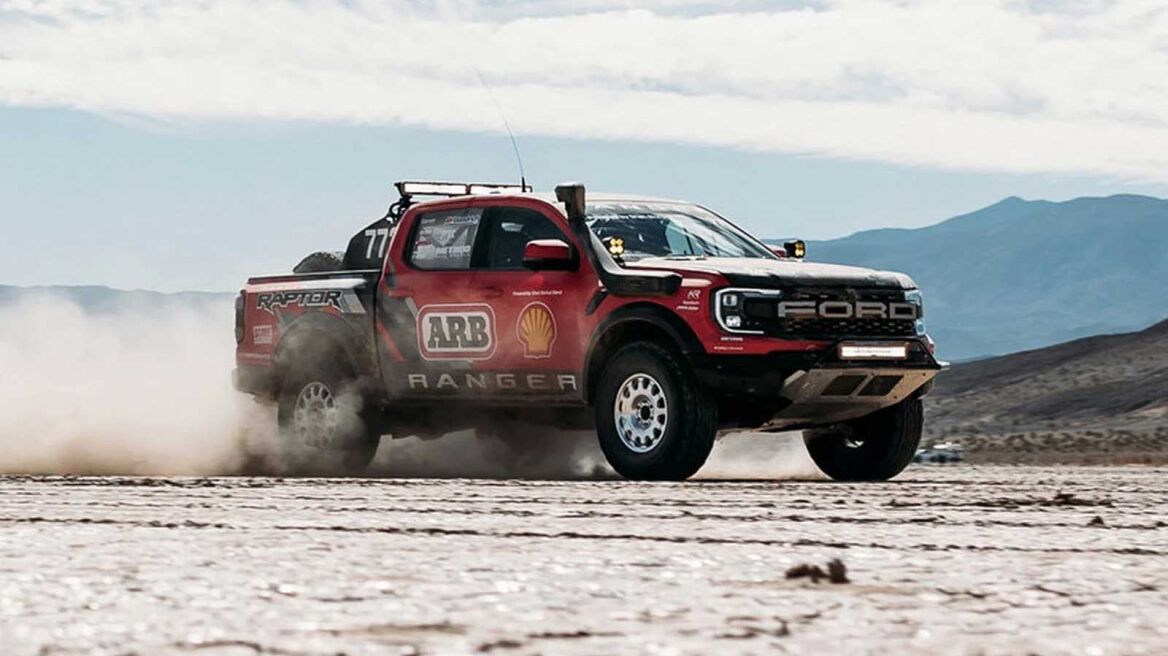Το Ford Ranger Raptor στο Baja 1000