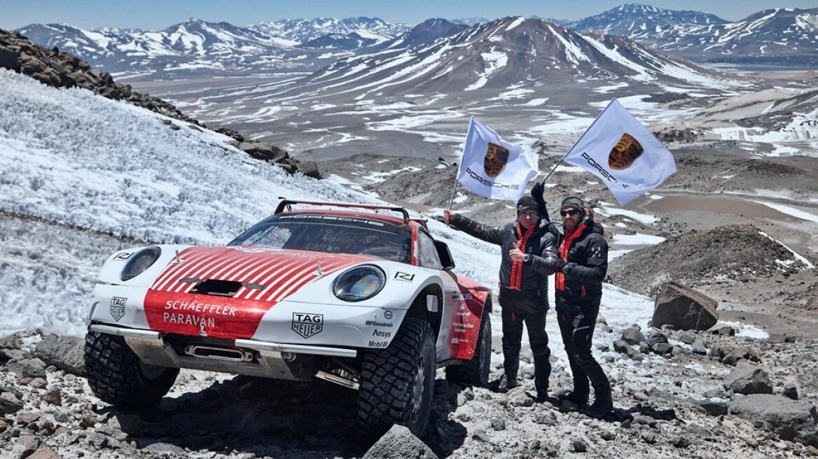 Ρεκόρ υψομέτρου για την Porsche 911