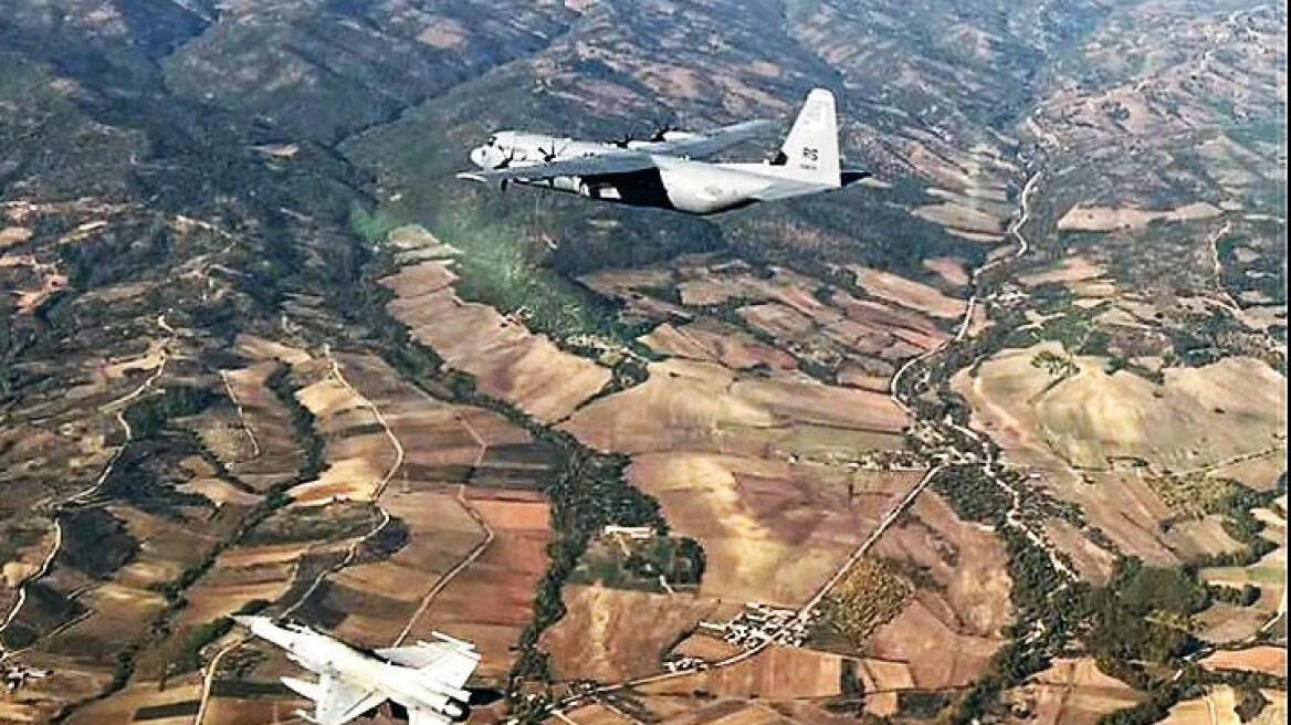 ΓΕΕΘΑ: Συνεκπαίδευση Ελλάδας - ΗΠΑ, συμμετείχαν F-16 και C130 της Πολεμικής Αεροπορίας