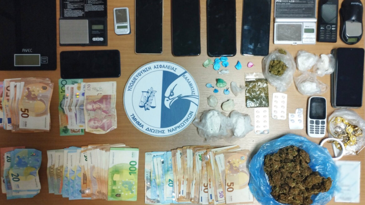 Σπείρα διακινητών κοκαΐνης και κάνναβης είχε έσοδα 100.000 ευρώ