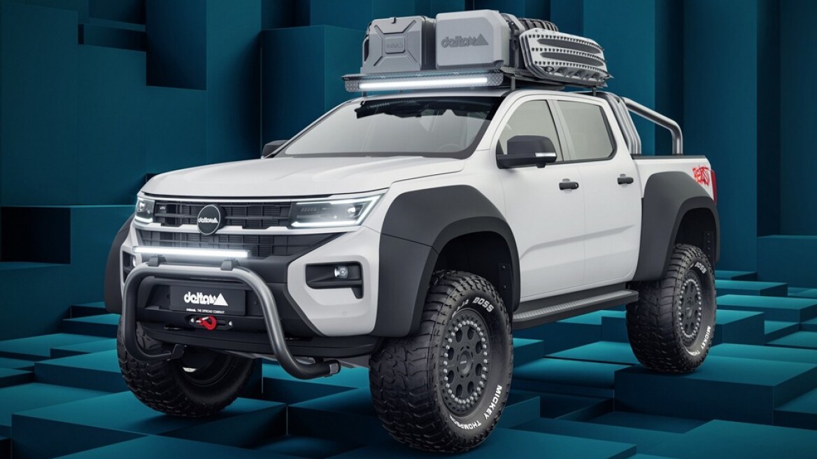 Το VW Amarok απογειώνεται από την Delta 4x4