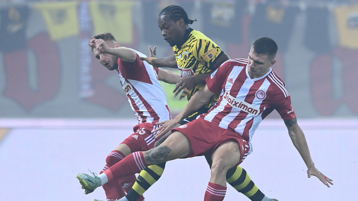 Super League 1,Ολυμπιακός - ΑΕΚ 0-0: Χαμένοι και οι δύο! 